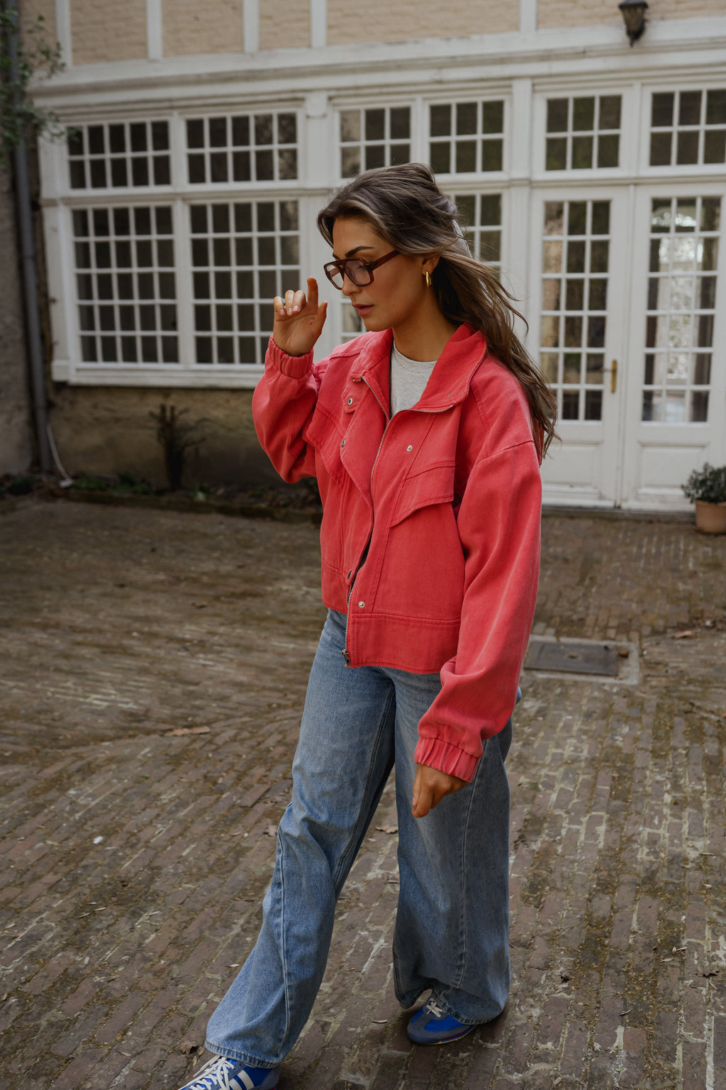 Veste Justine - rouge