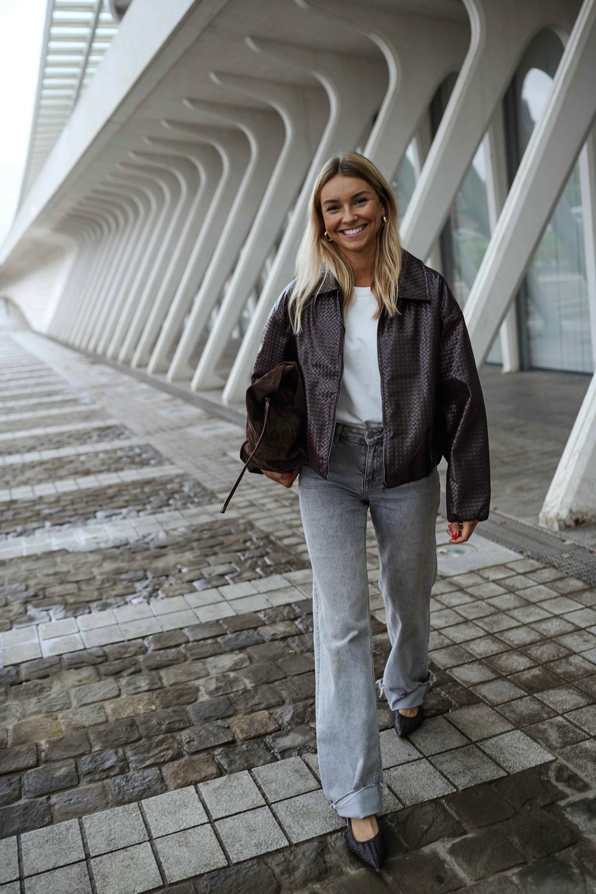 Veste Omer - bordeaux