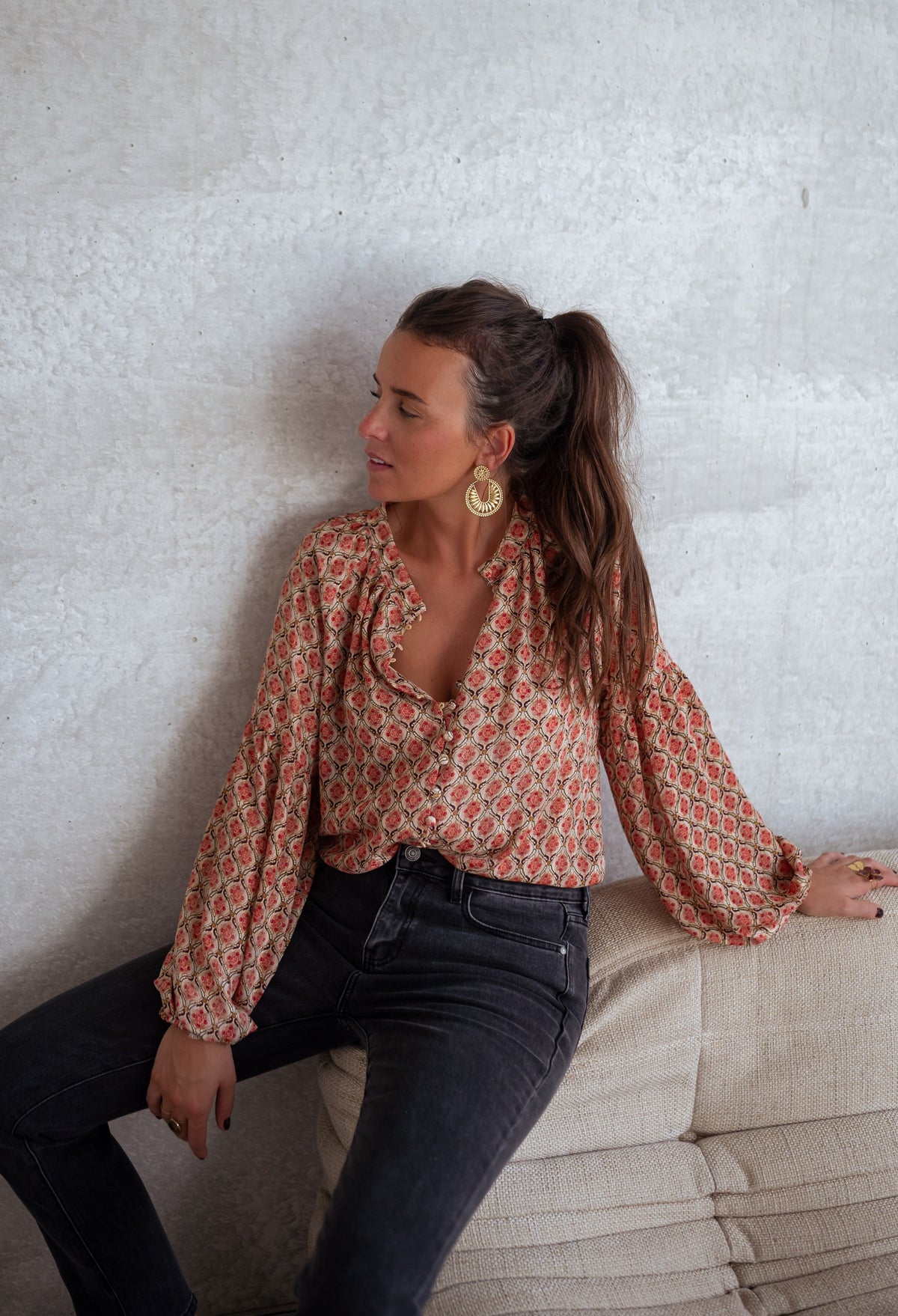 Blouse Tiffany - à motifs
