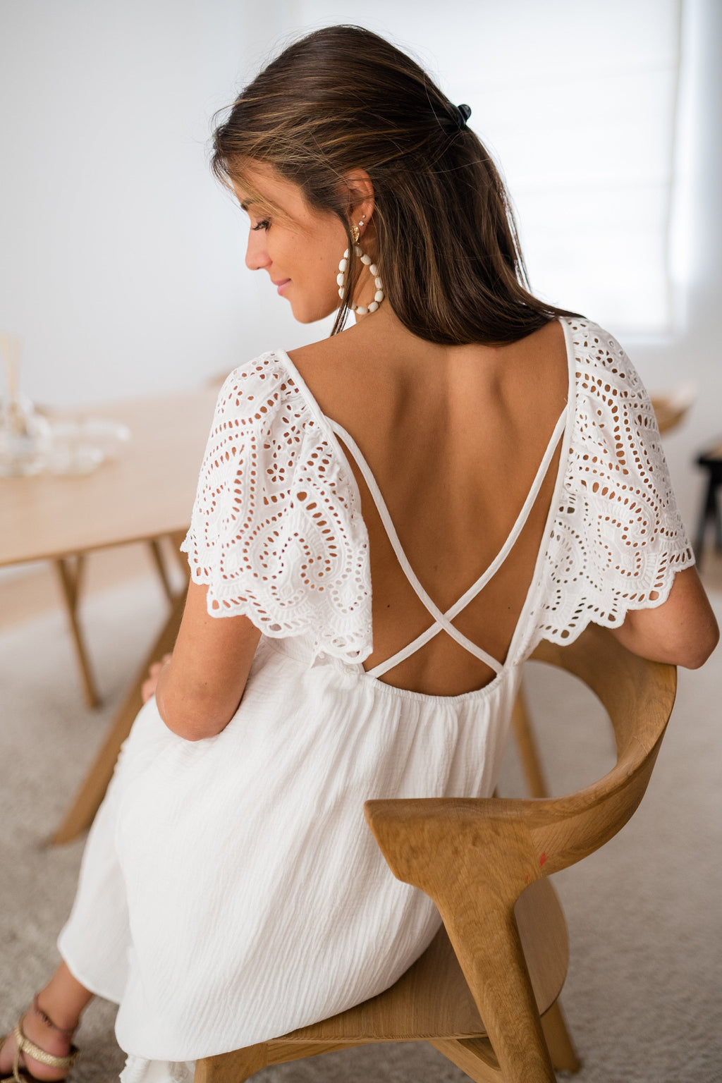 Robe Bridget - écru
