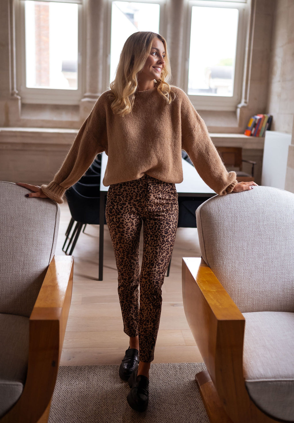 Pull Joela - camel