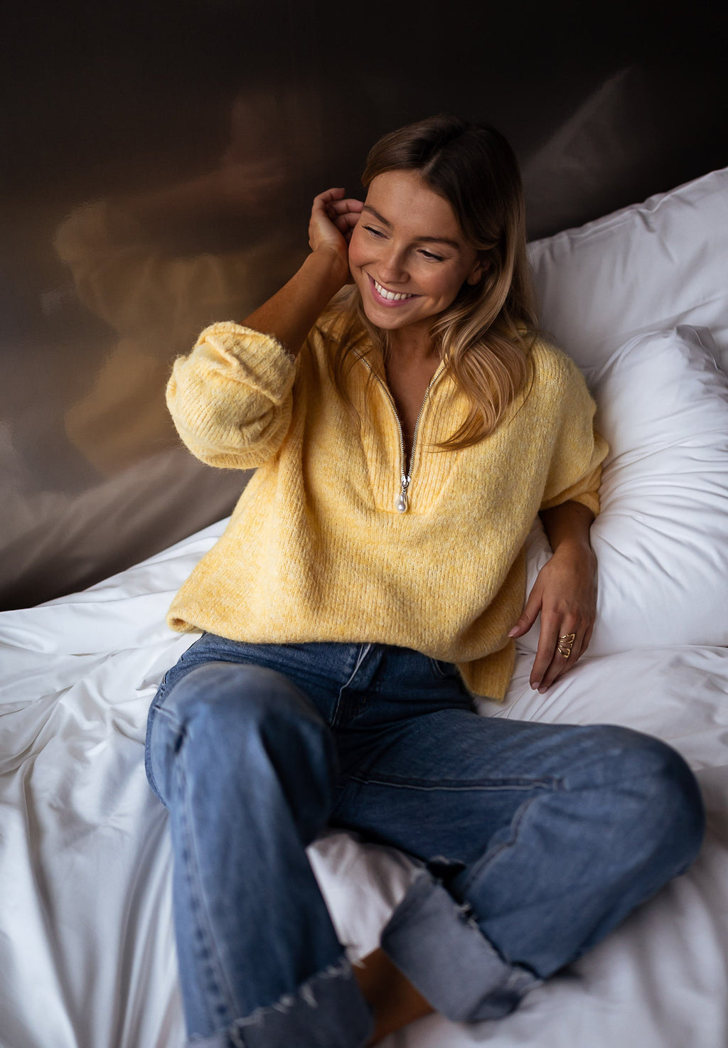 Pull Alix - jaune