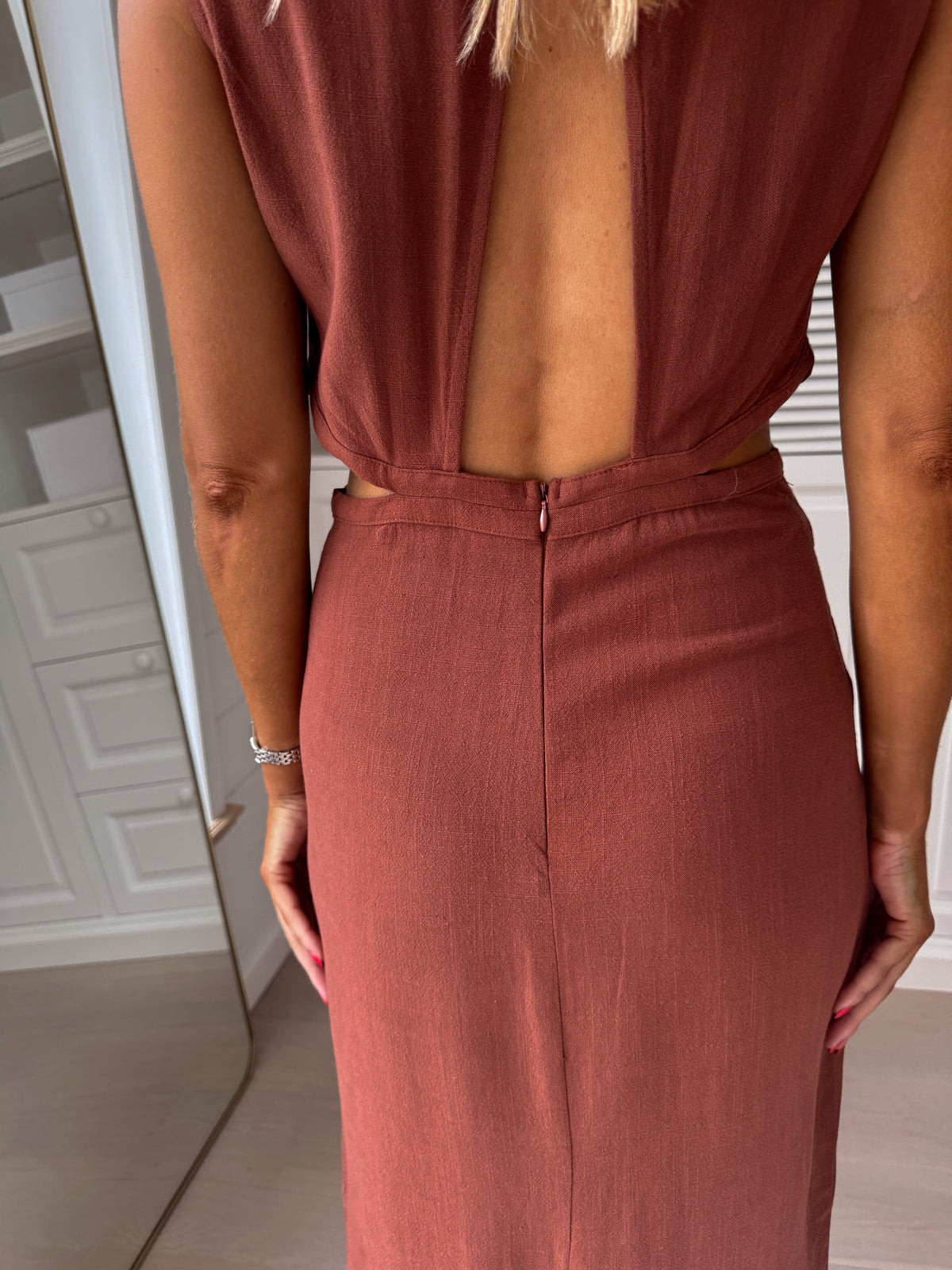 Robe Aubry - chocolat