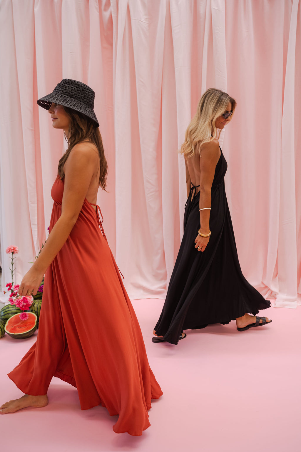 Robe Salia - terracotta