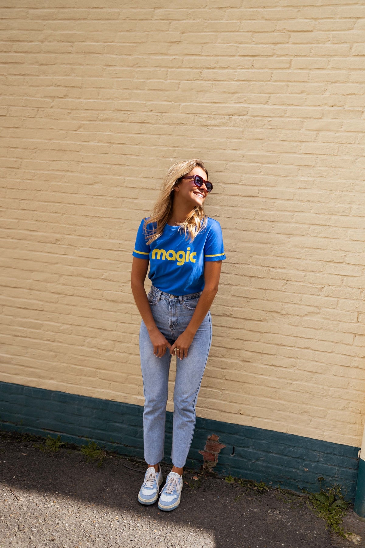 T-shirt Magic - bleu