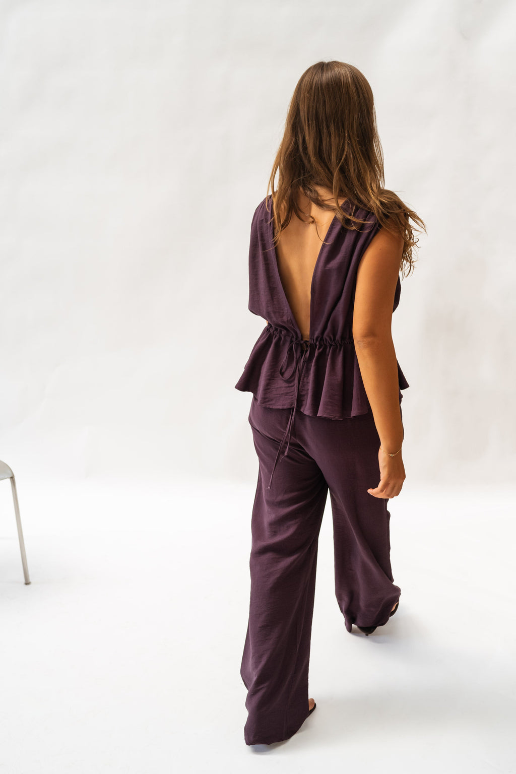 Top Nola - mauve